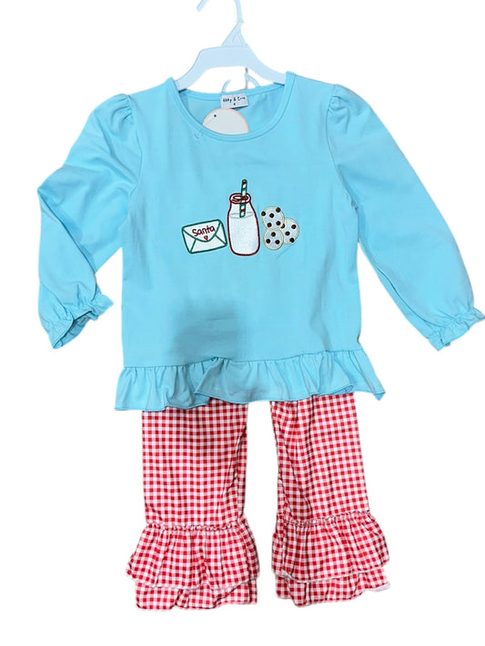 Cookies and Milk With Santa Set