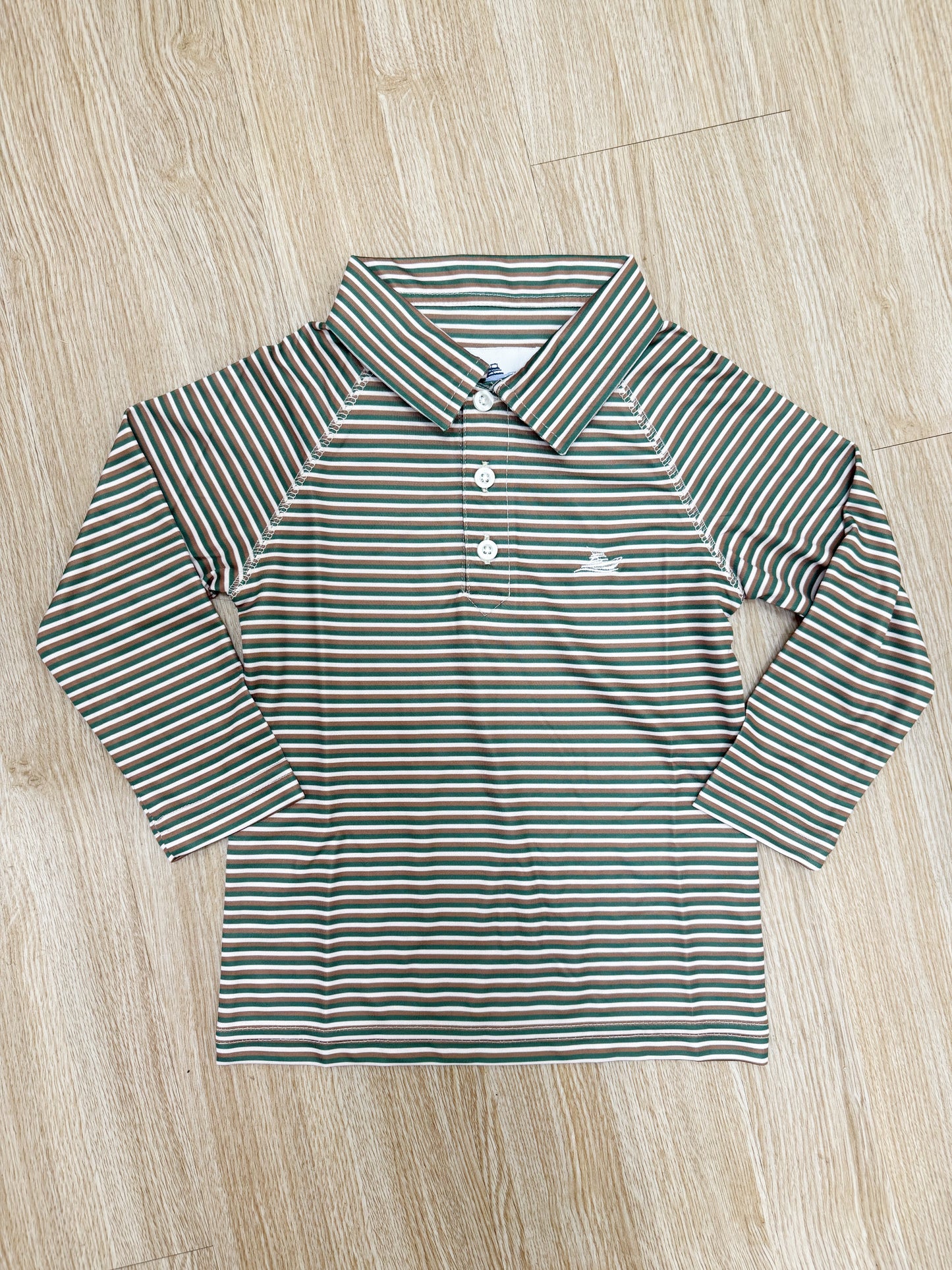 Green Fog and Brown Boys Polo