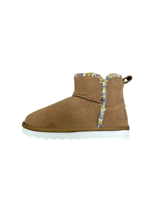 Rubye Chestnut Suede Boot