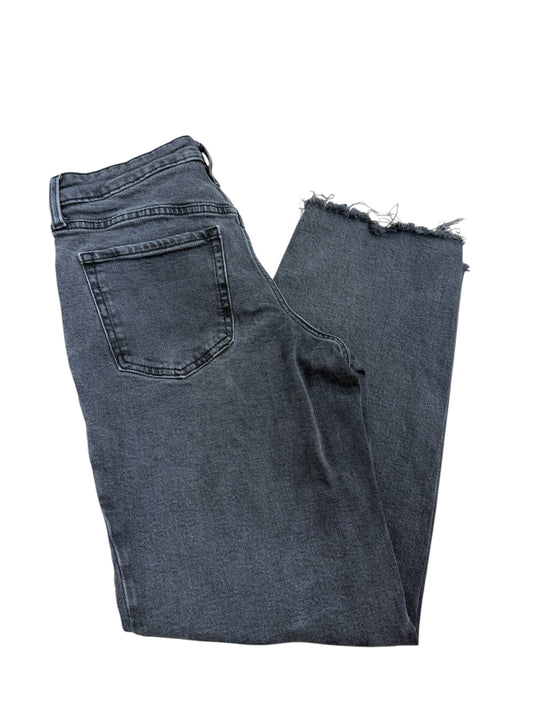 Black Frayed Jeans