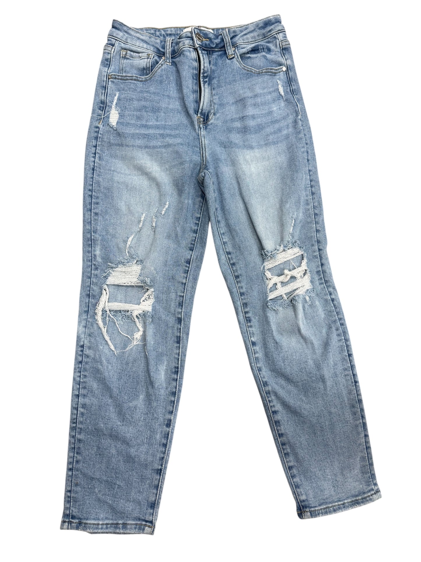 Risen Light Wash Skinny Jeans