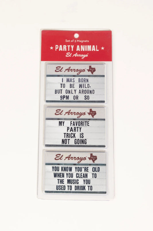 Party Animal Magnet Set El Arroyo