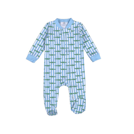 Bayou Kids Zipper Footie