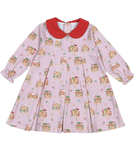 Gingerbread House Pima Dress
