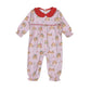 Gingerbread House Pima Romper