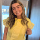 Lemon Drop Bow Top
