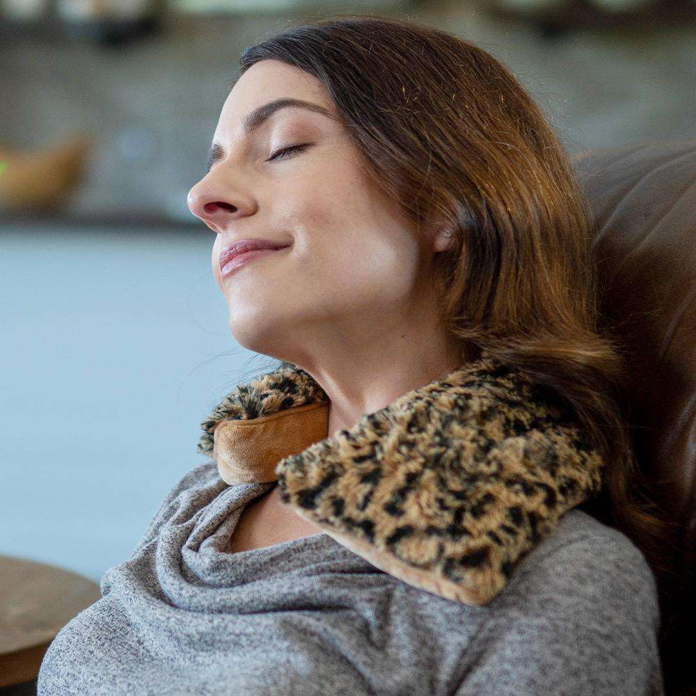 Leopard Neck Wrap