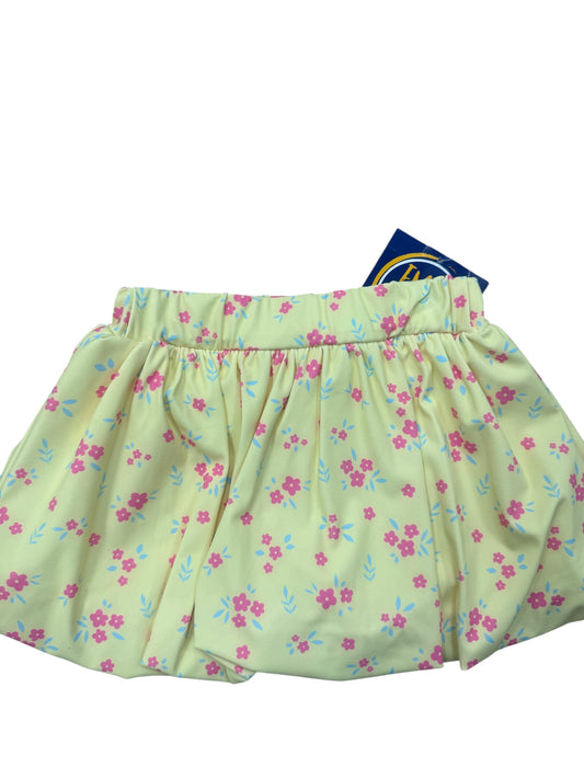Yellow Floral Bubble Skort | Emma Jean NWT