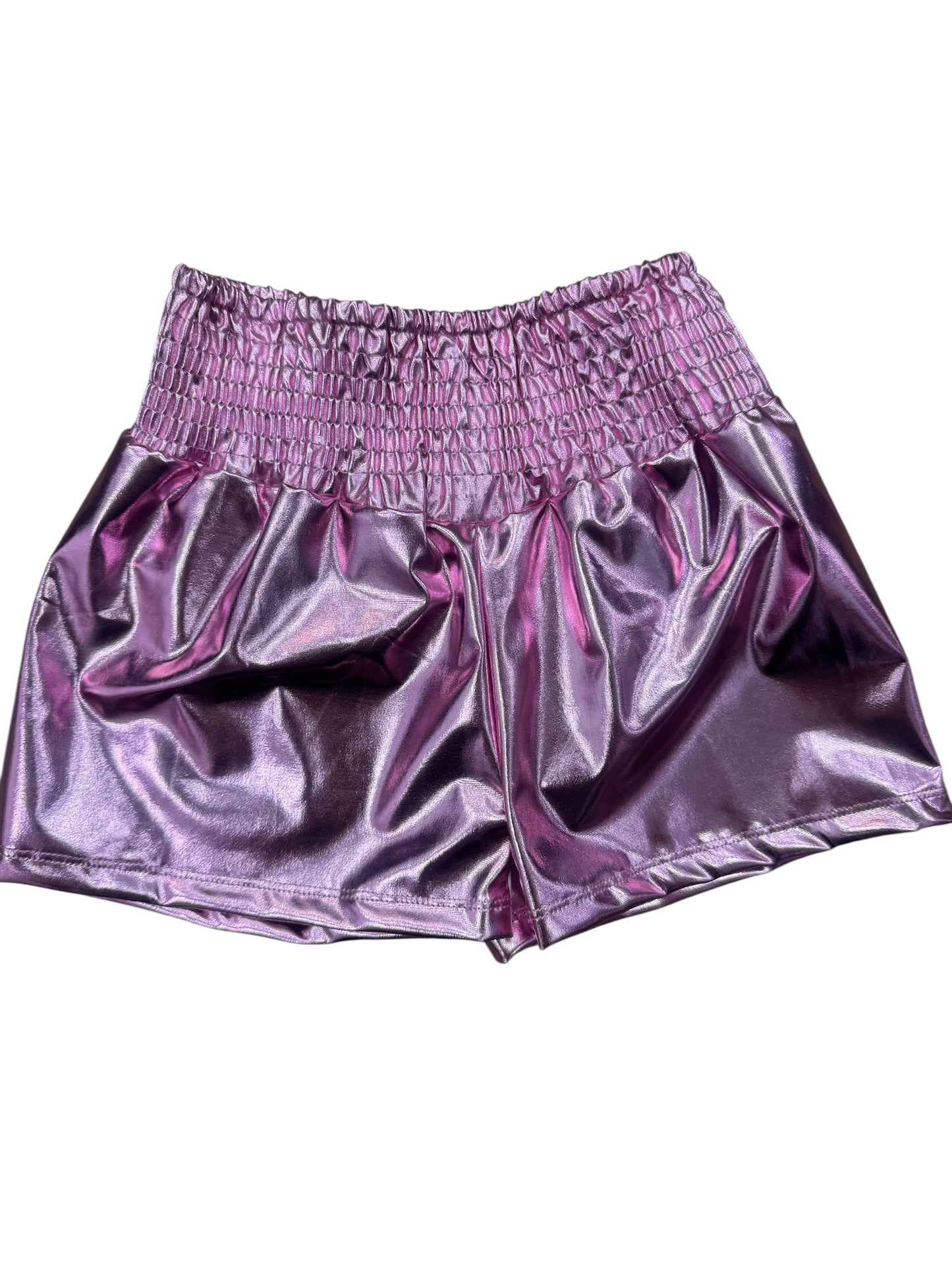 Pink Metallic Shorts | Emma Jean NWT