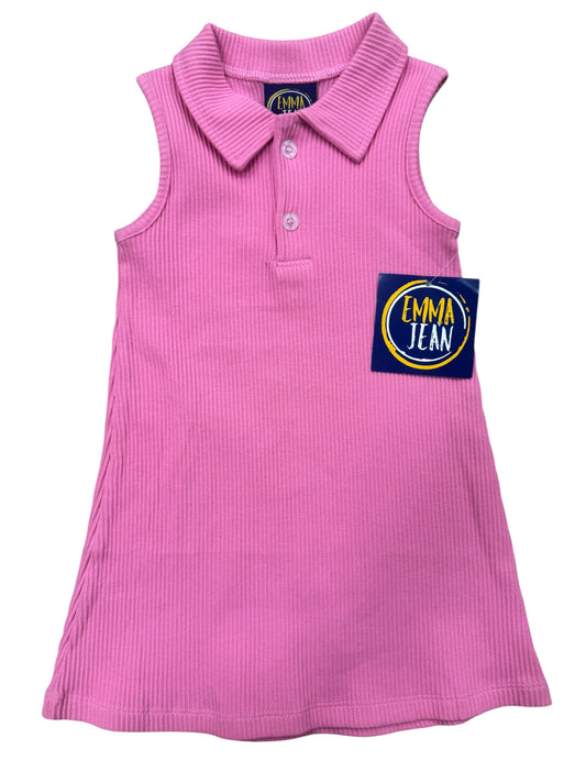 Pink Ribbed Dress | Emma Jean NWT