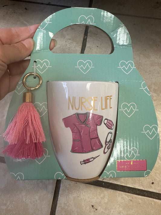 Nurse life coffee mug