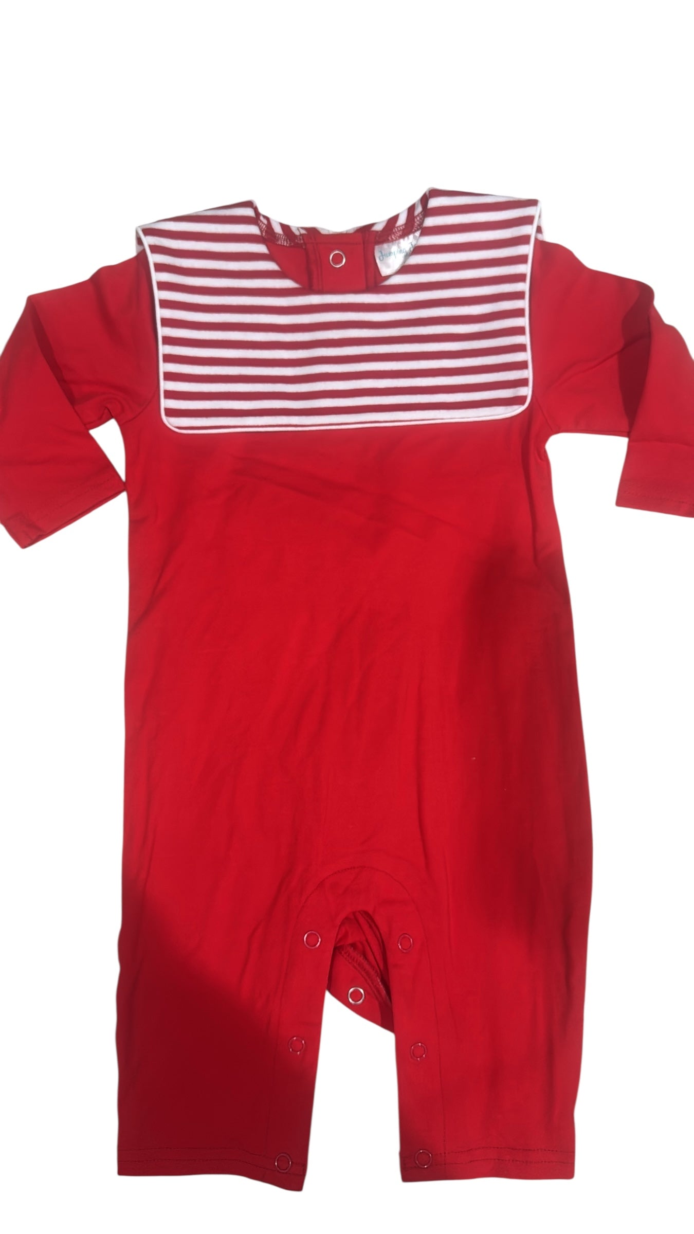Red Stripe Romper | Jumping Jolly NWT