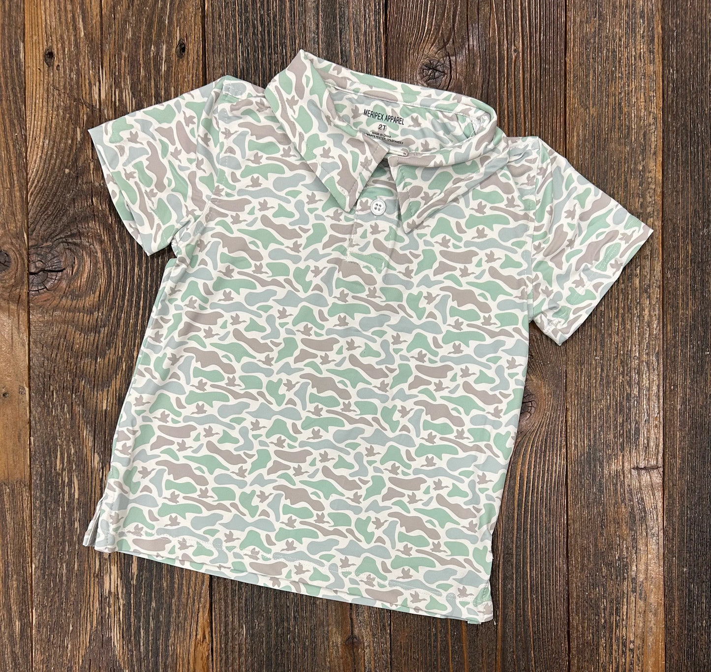 Performance Polo- Marsh Camo