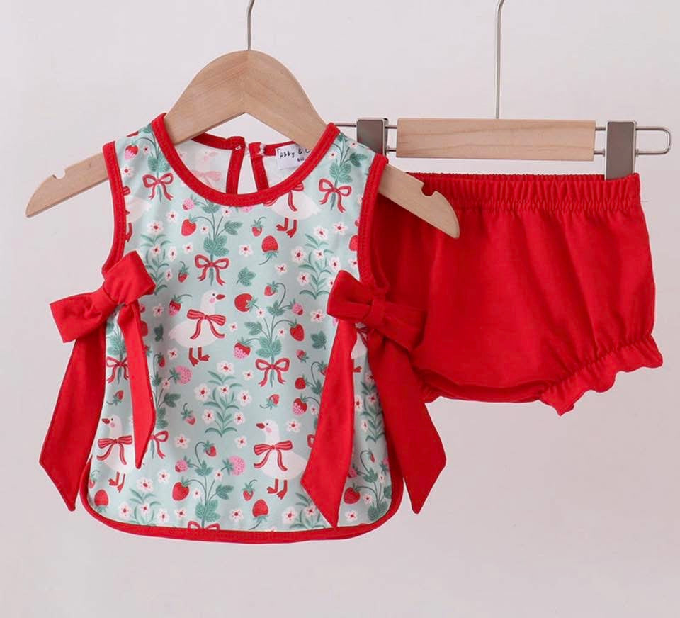 Berry Happy Goose Apron Set