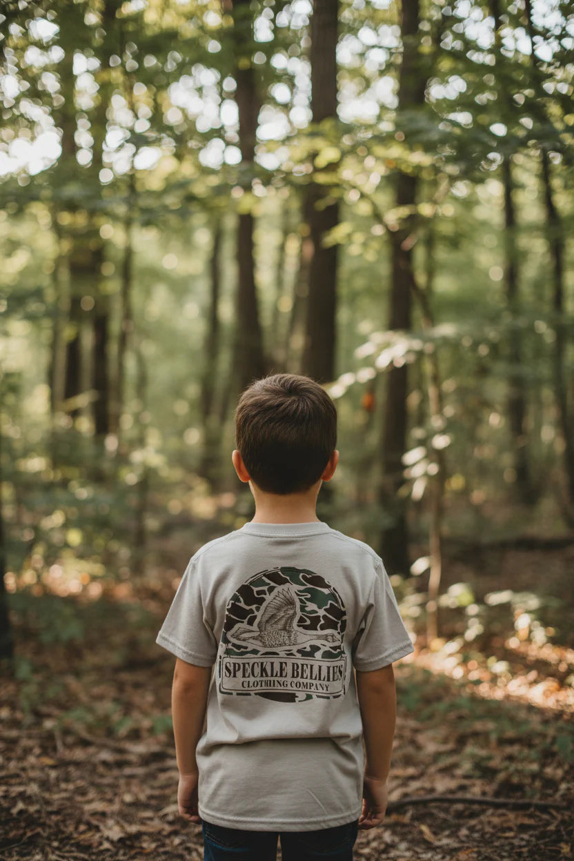 Youth Camo Arch Tee | SB