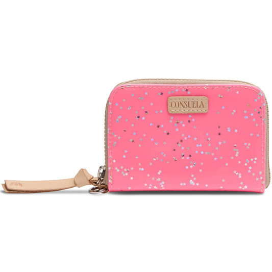 Shine Zippy Wallet- Consuela