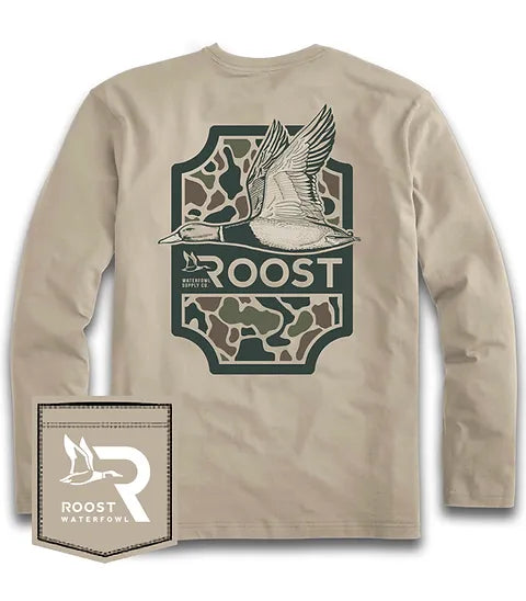 Roost waterfowl long sleeve