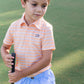 Boys' Prodoh Short Sleeve Pro Performance Orange Stripe