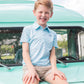 Boys' Prodoh Short Sleeve Pro Performance Pompano Fish Polo