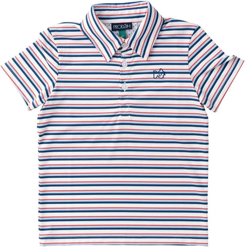Boys' Prodoh Short Sleeve Pro Performance American Stripe