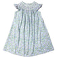 Lilac Floral Smocked Bishop