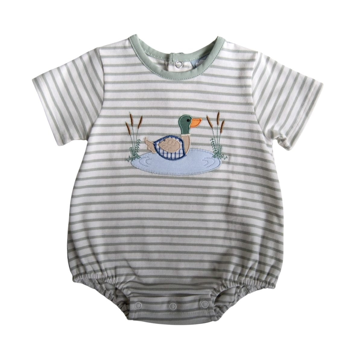 Duck Appliqué Boy Bubble