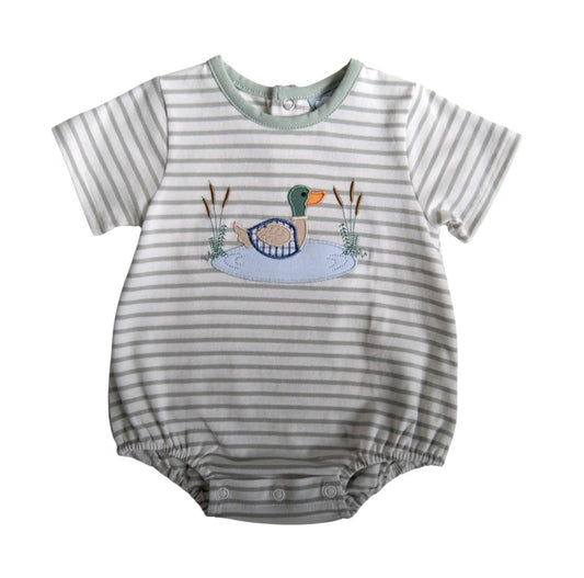 Duck Appliqué Boy Bubble
