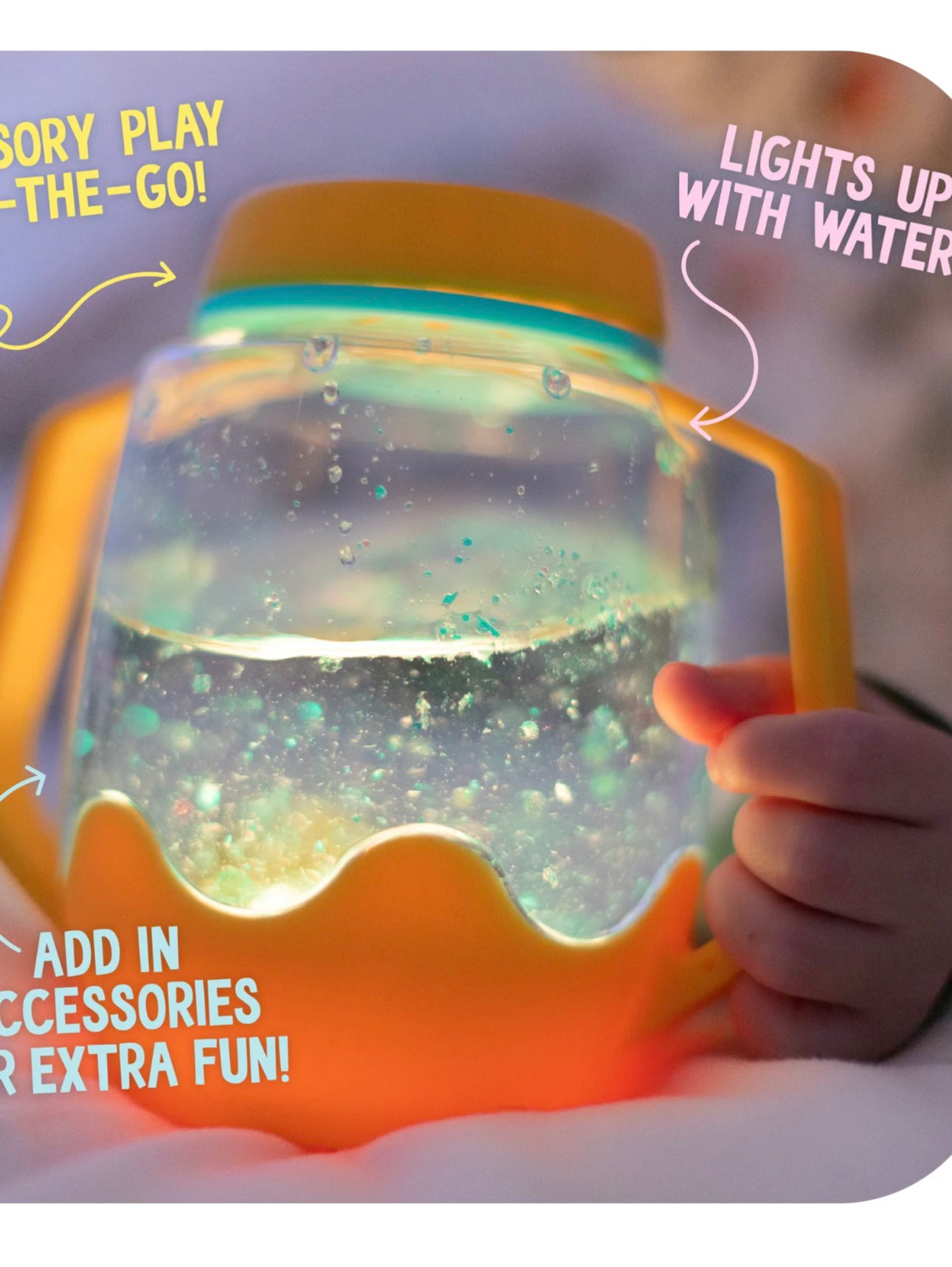 Glo Pals Sensory Play Jar