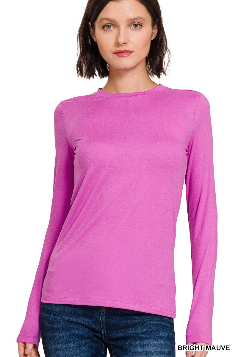 Long Sleeve Round Neck