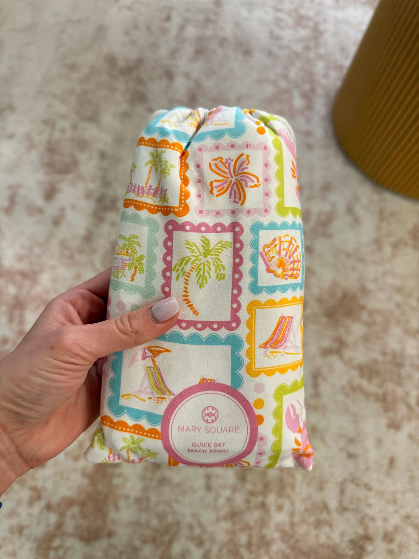 Happy Place Quick Dry Towel | Mary Square