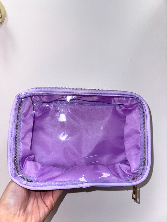 Square Clear Cosmetic Bag