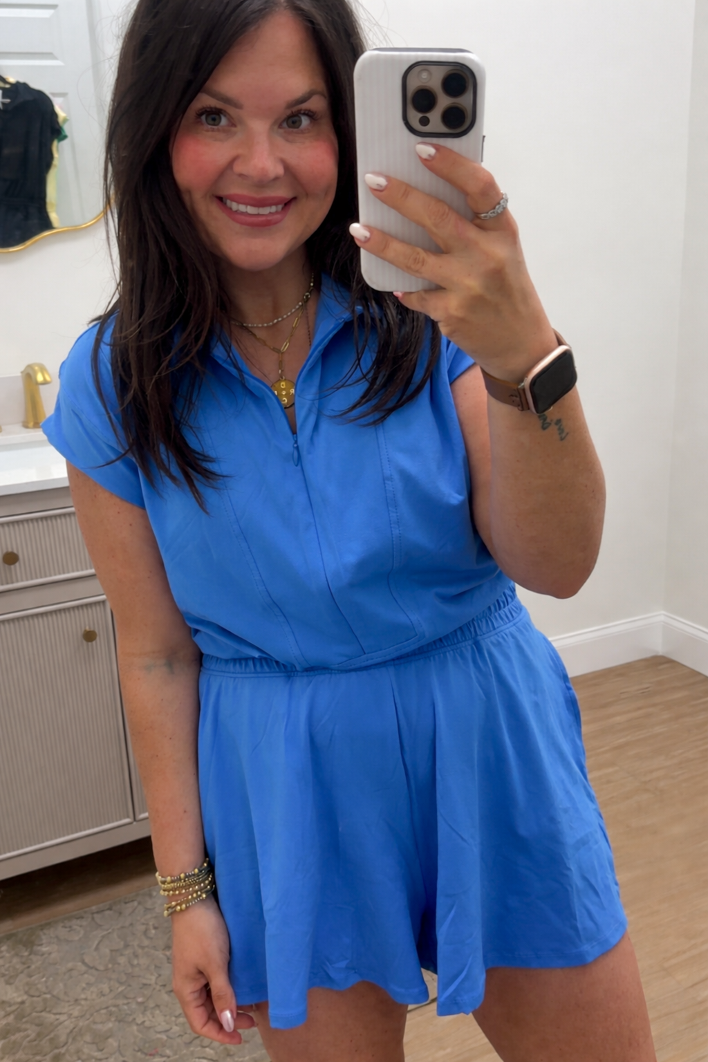 Ocean Blue Everyday All Day Romper