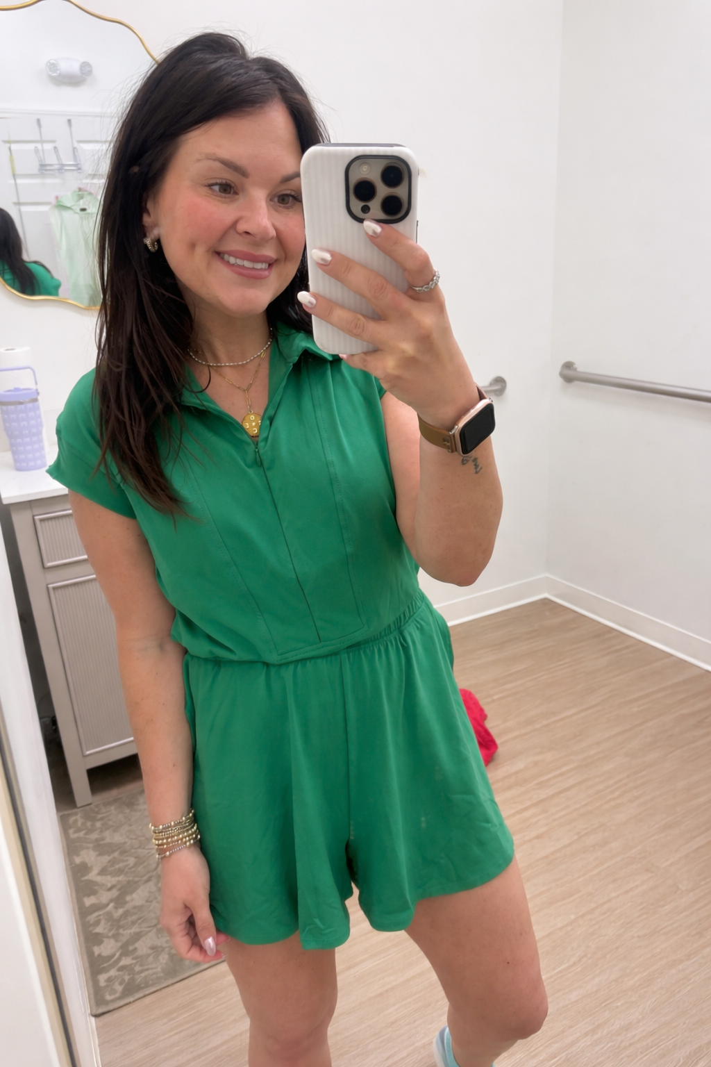 Green Everyday All Day Romper