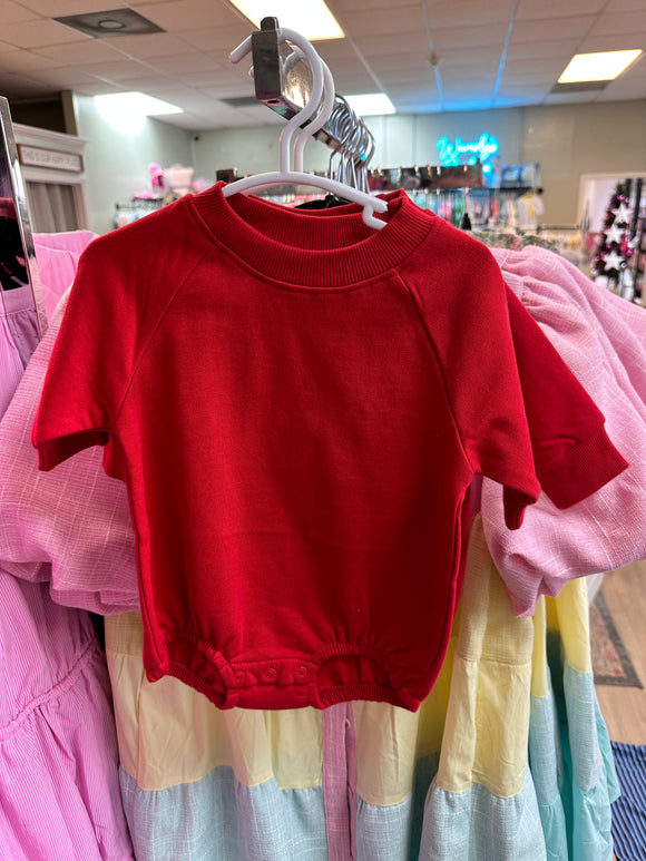 Red Sweatshirt Bubble