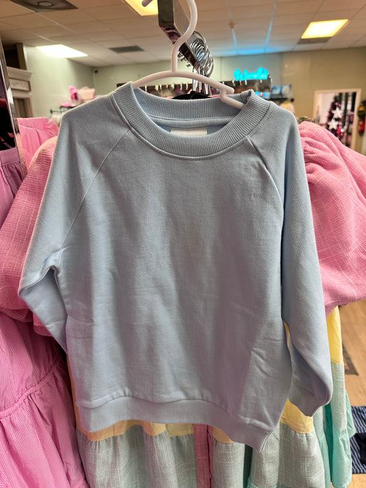 Light Blue Sweatshirt