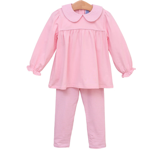 Abigail pant set pink