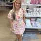 Floral Denim Dress