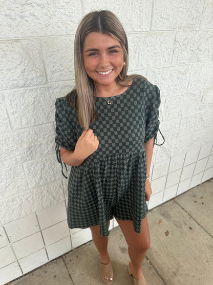 Olive Check Me Out Romper