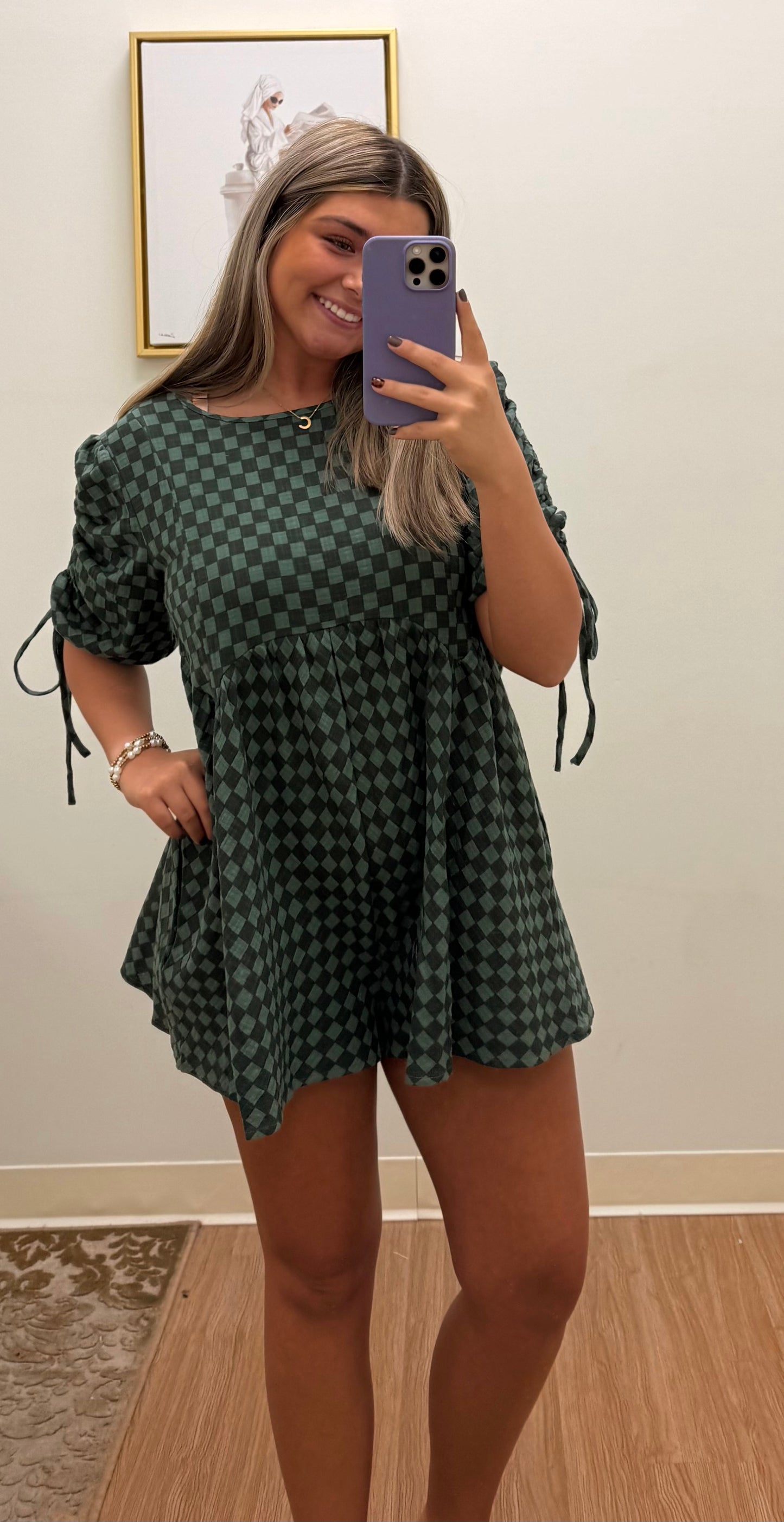Olive Check Me Out Romper