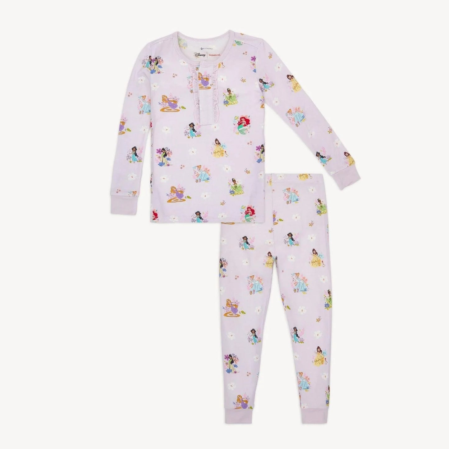 Disney princess long sleeve pajama set magnetic me