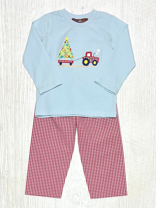 Bringing Home The Tree Pant Set-MJ