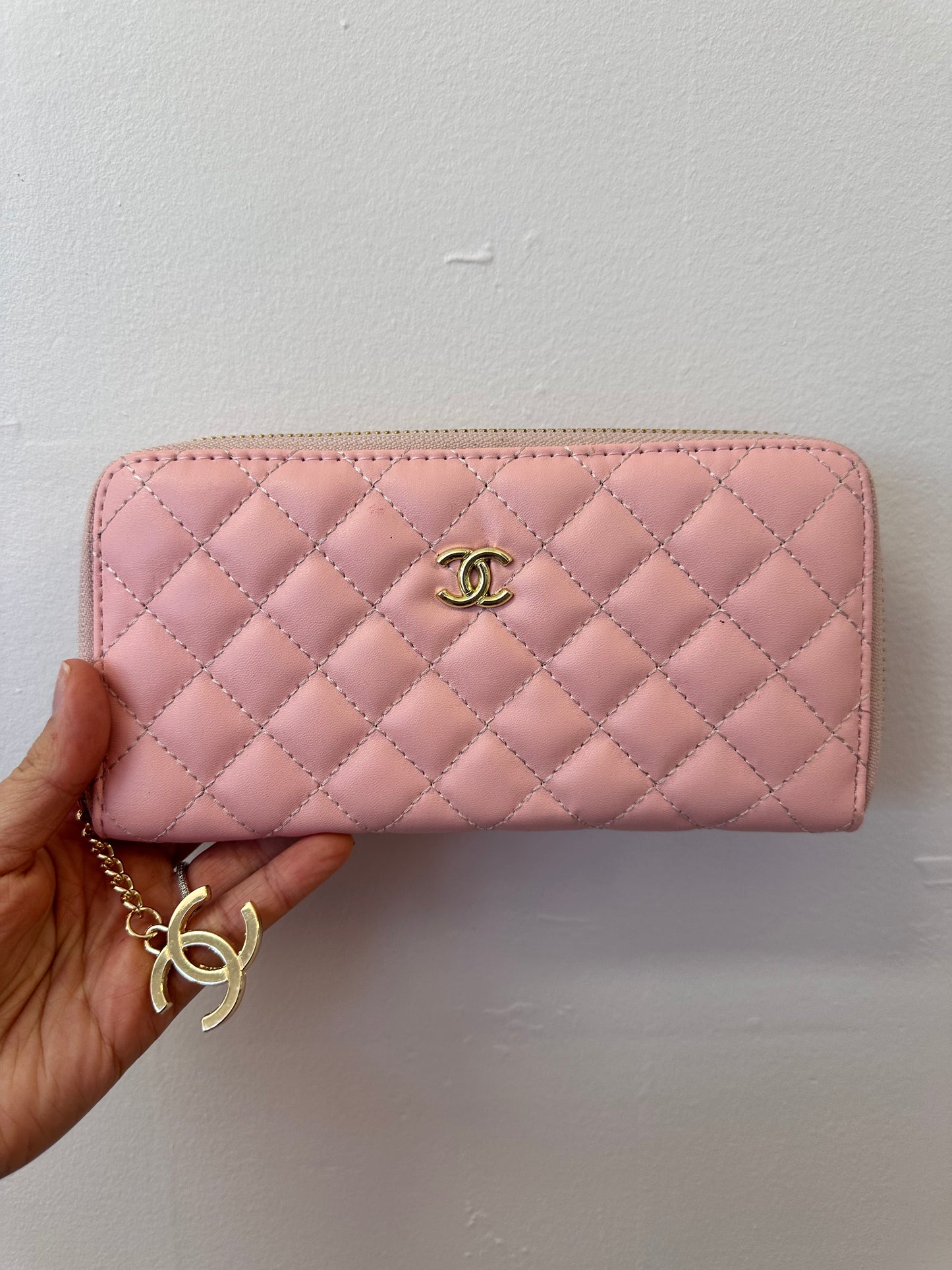 Inspired Chanel Pink Wallet