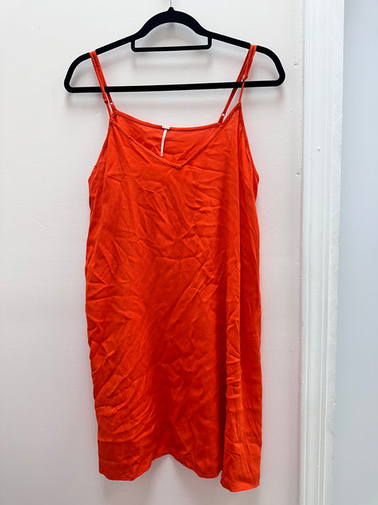 Free People Orange Dress