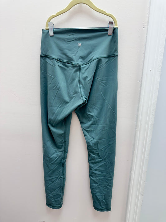 Inspired Lulu Blue/Green Leggings