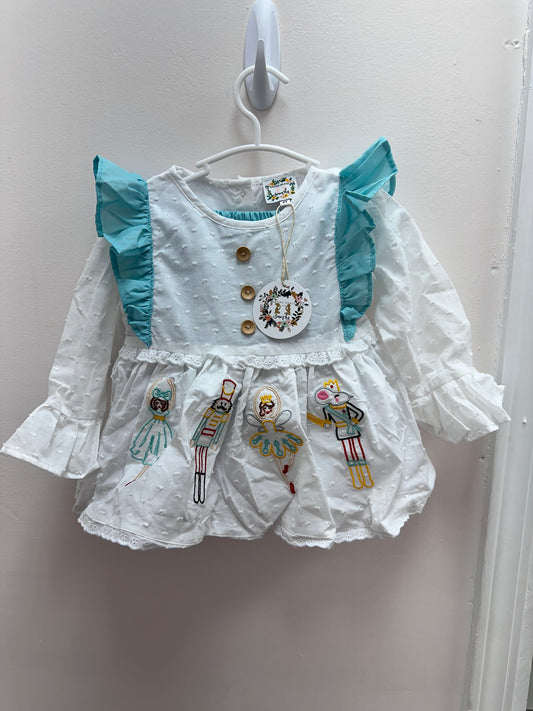 Saving Grace Smocks Nutcracker Bloomer Set