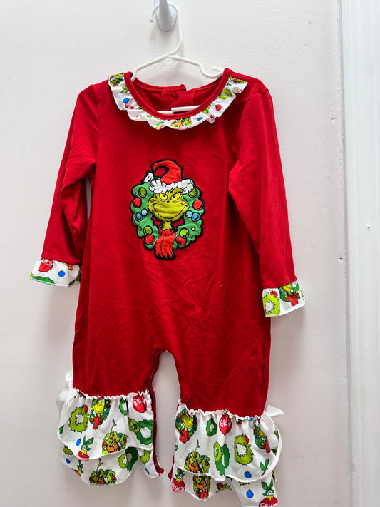 Unbranded Grinch Girl Romper