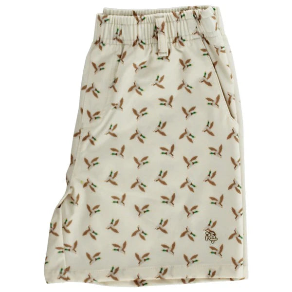 Bailey Boys Printed Performance Duck Shorts