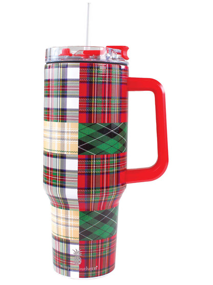 Holiday Plaid 40oz Tumbler