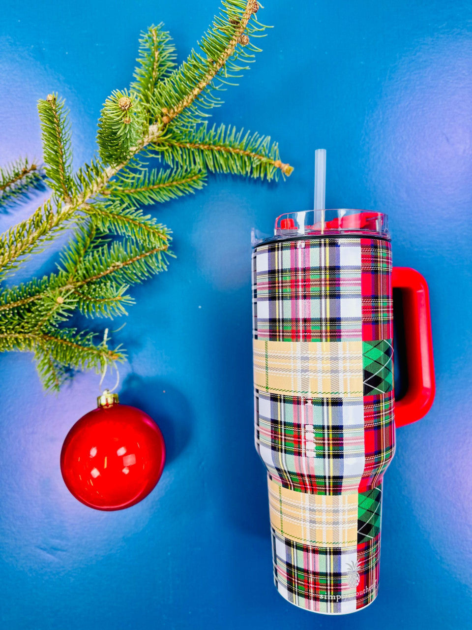 Holiday Plaid 40oz Tumbler