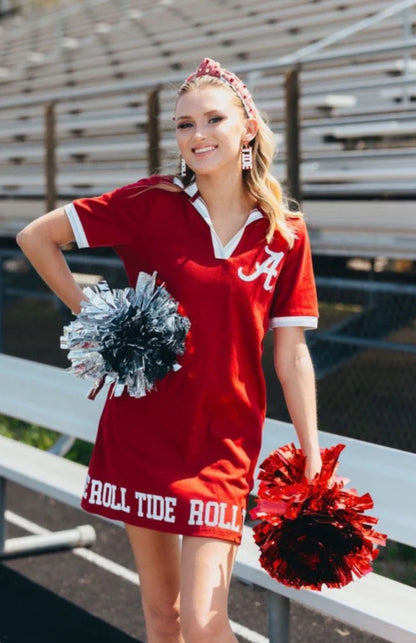 Alabama game day sequin dress